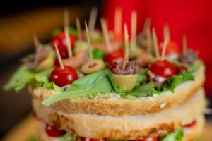 Panettone gastronomico al pesce per menu feste di Capodanno