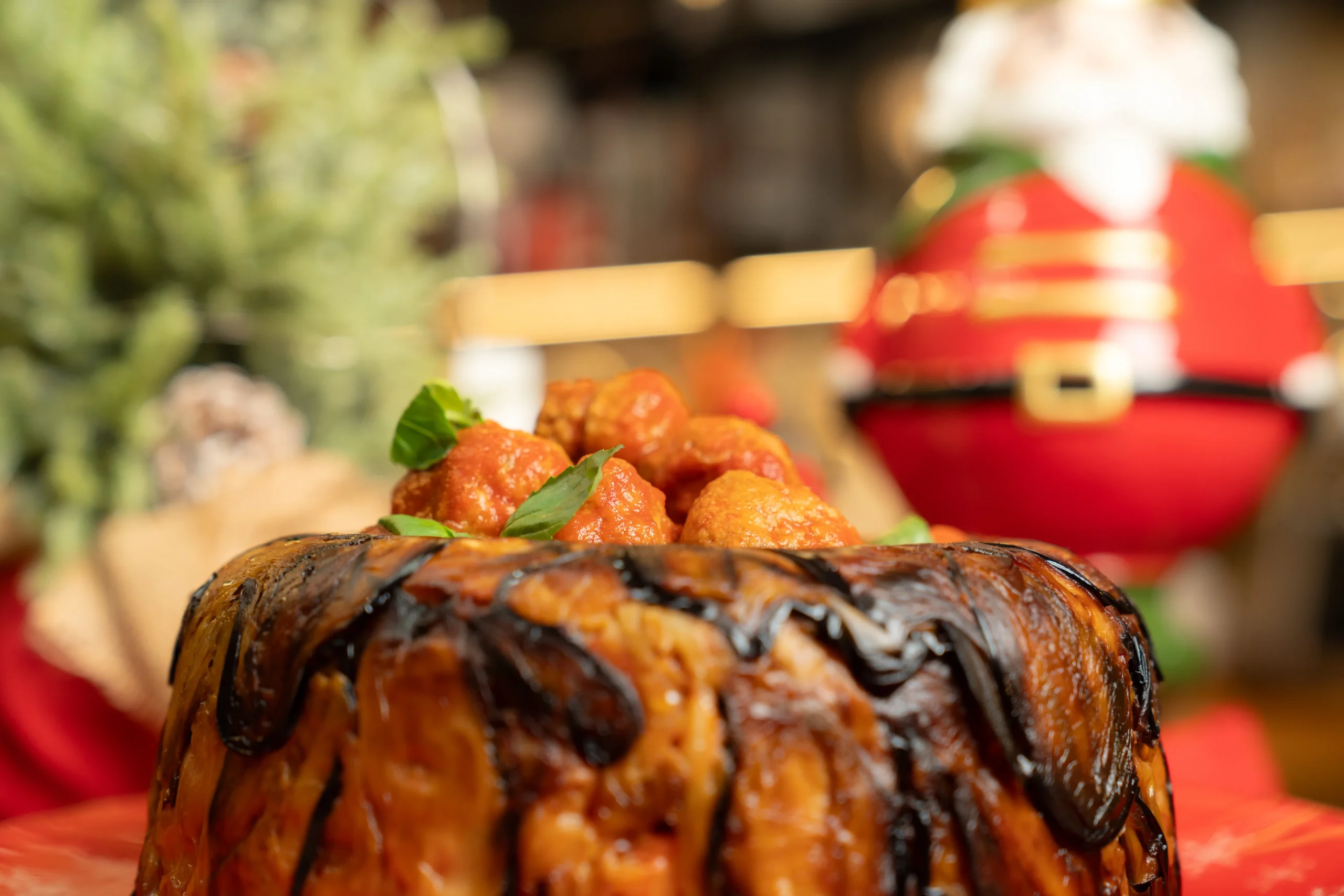 Timballo di anelletti palermitano nel menu feste