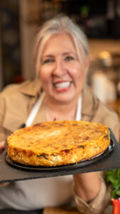 gateau di patate al forno ricetta vegetariana per menu di Pasqua vegetariano