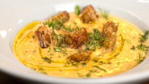 macco di fave ricetta siciliana vegana per menu di Pasqua